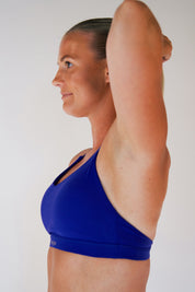Passion Sapphire Blue Sports Bra