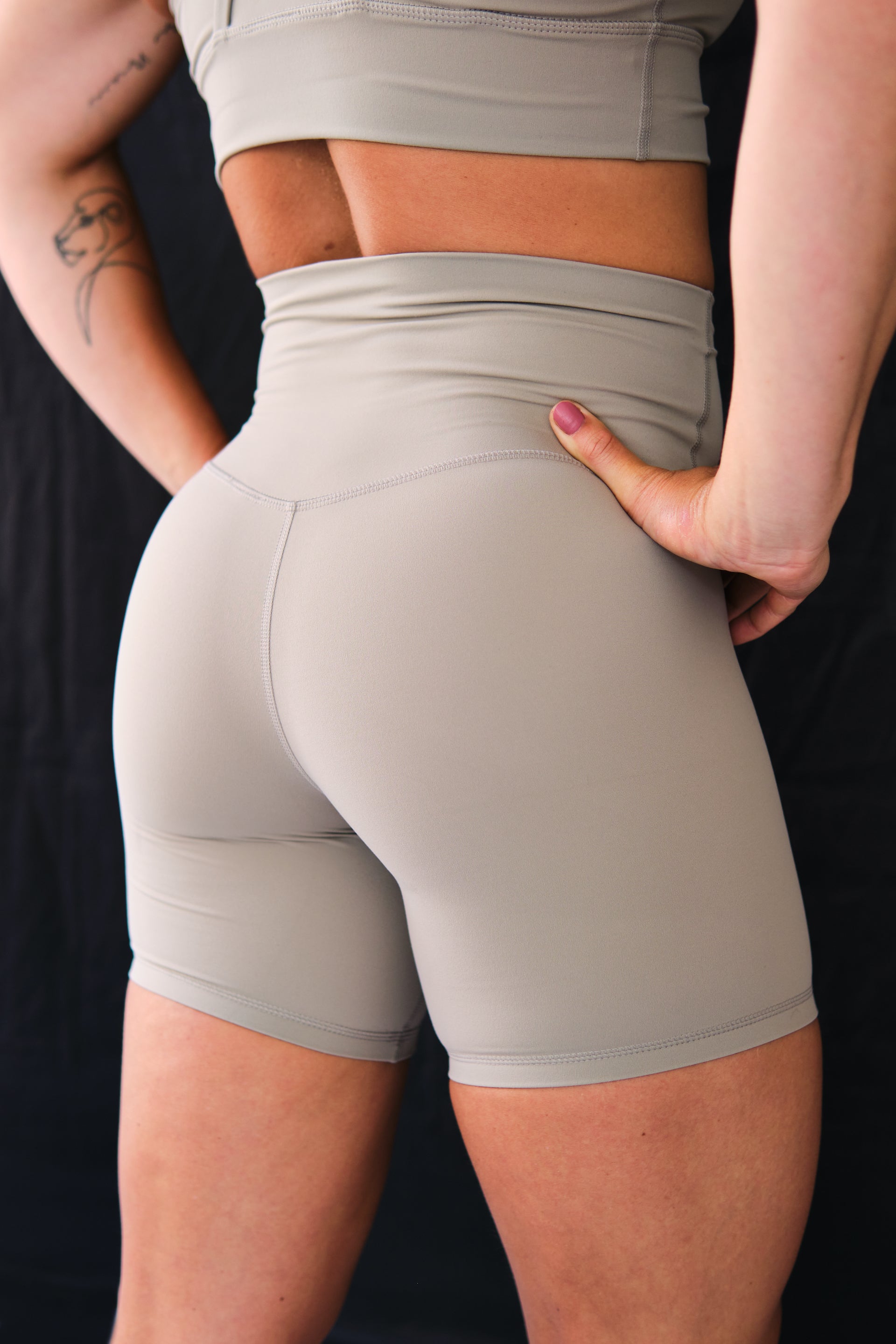 Obsession Light Grey Shorts