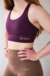 Obsession Purple Sports Bra