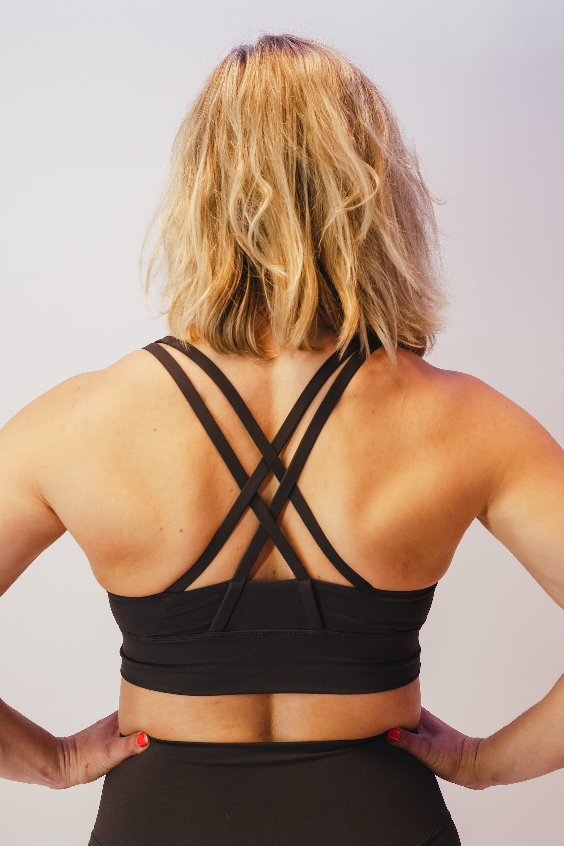 Obsession Aubergine Sports Bra