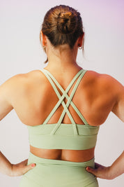 Obsession Summer Green Sport Bra