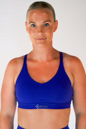 Passion Sapphire Blue Sports Bra