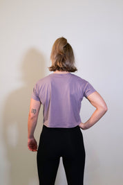 Obsession Cropped t-shirt  Lavender