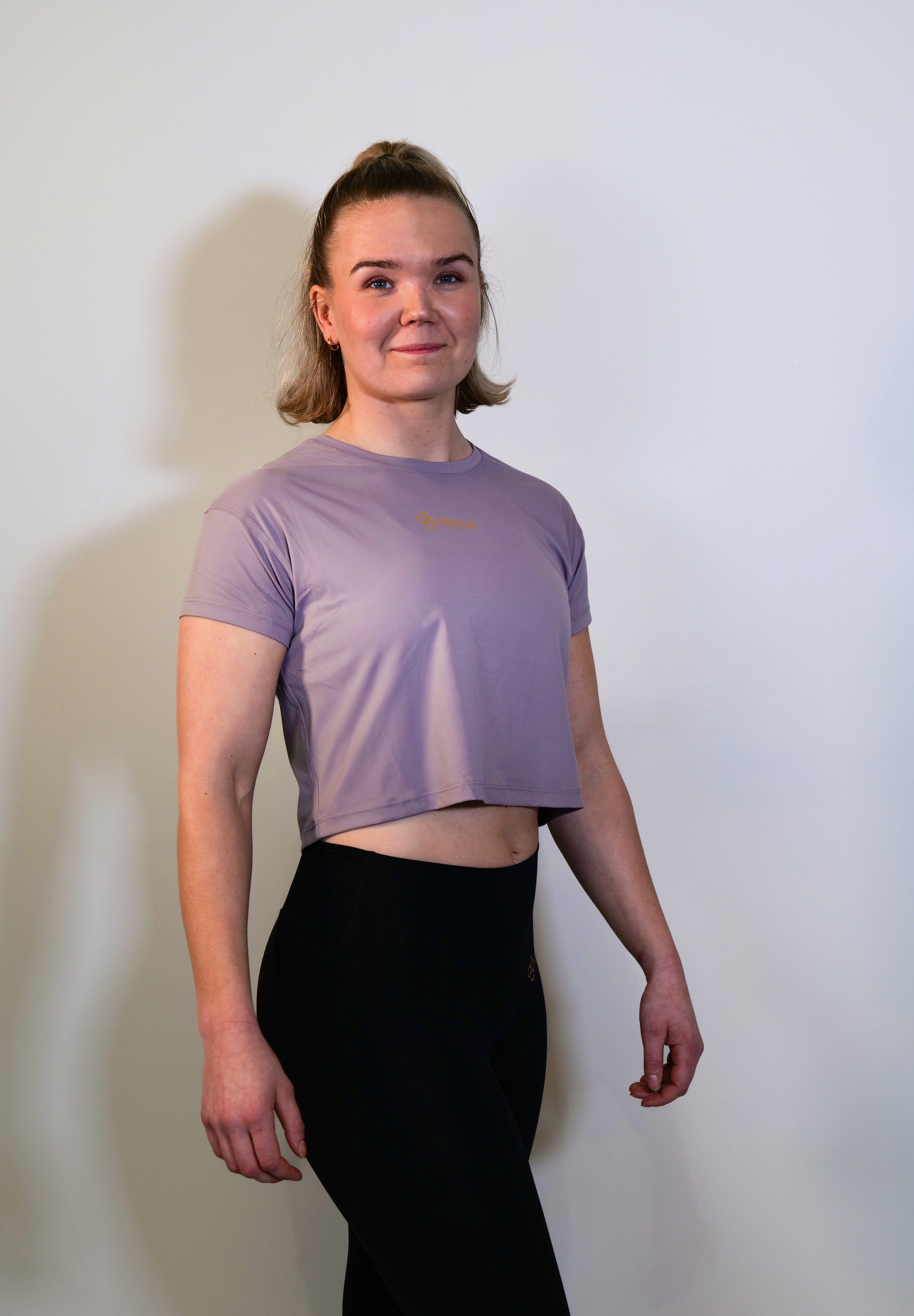 Obsession Cropped t-shirt  Lavender