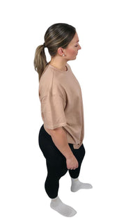 Ikigai Oversized Tee Amber