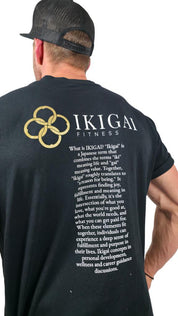 Ikigai Oversized Tee Black 