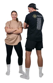 Ikigai Oversized Tee Amber