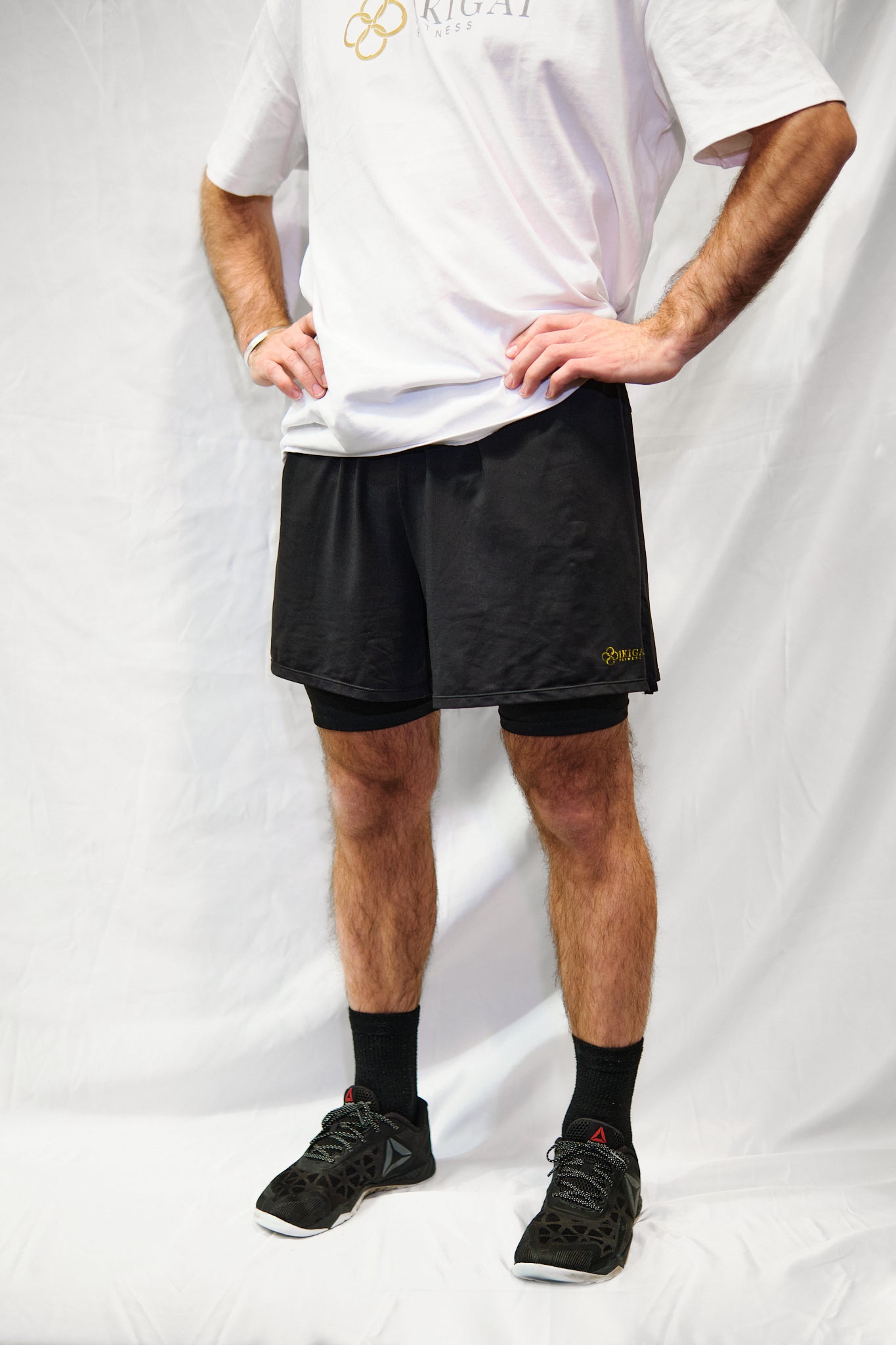 Passion 2 in 1 Shorts Black