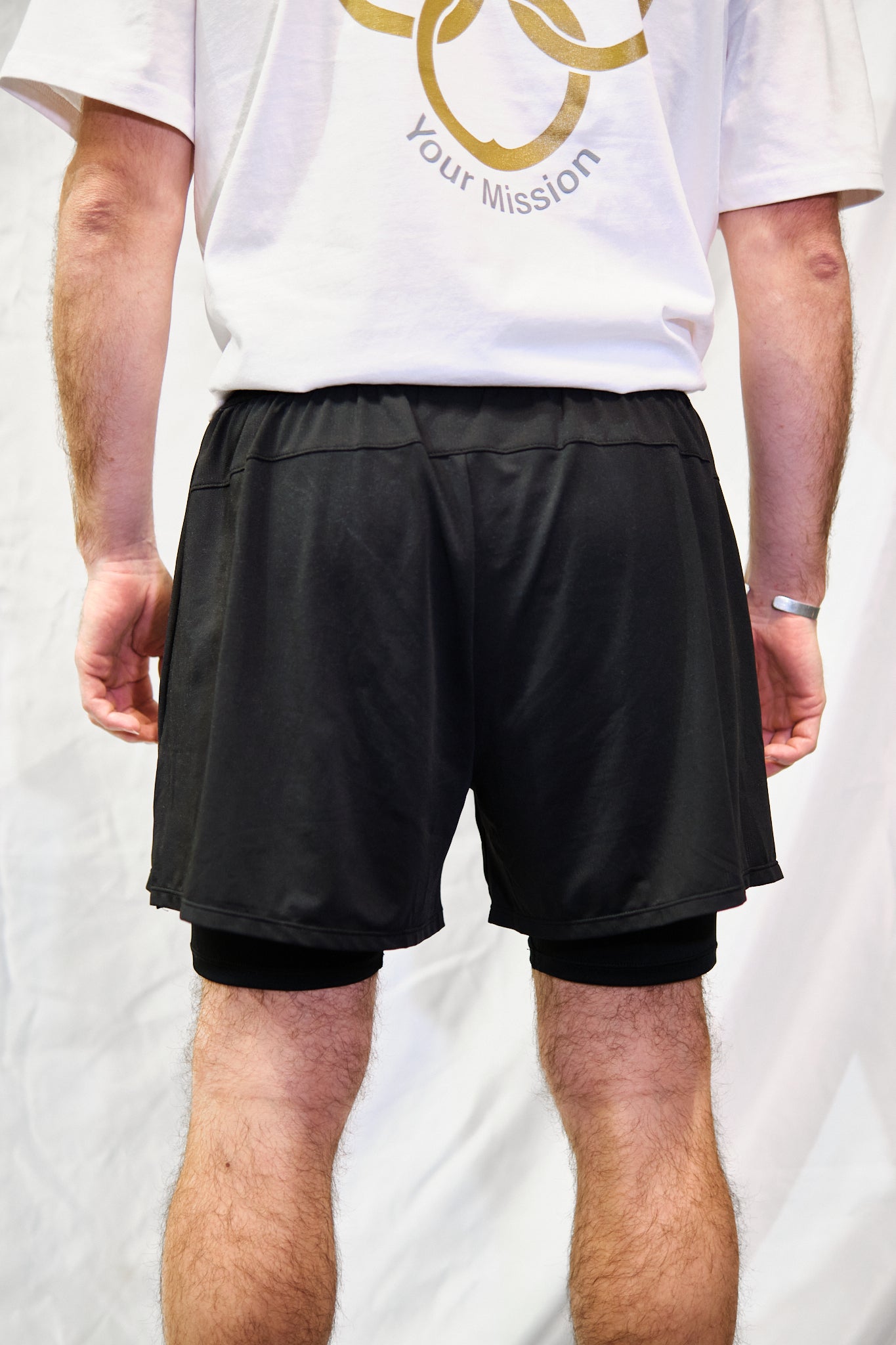 Passion 2 in 1 Shorts Black